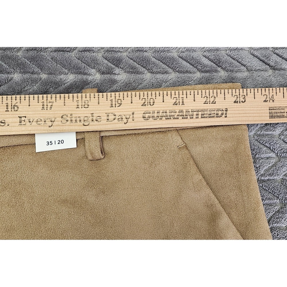 *NEW w/Tags Abercrombie & Fitch Brown Faux Suede Shorts Women's‎ Size 35I20 - Picture 7 of 8